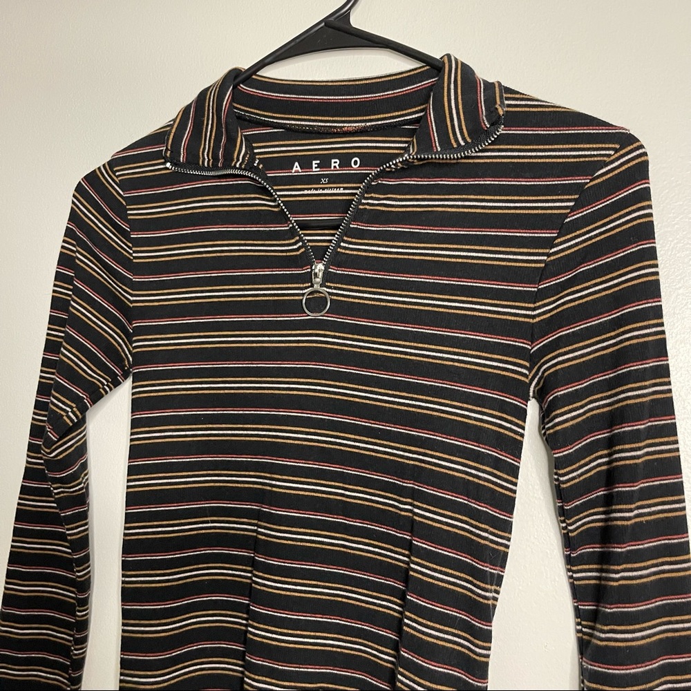 Aeropostale Striped Long Sleeve